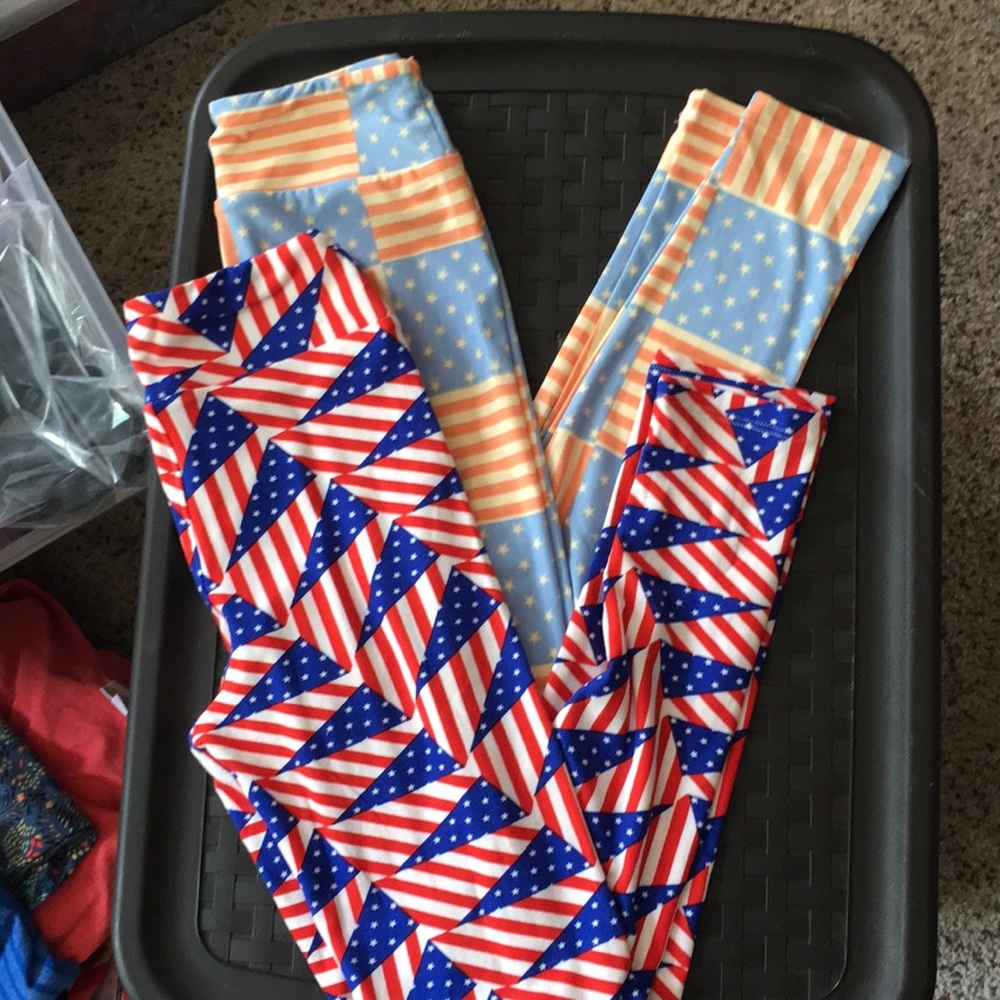 LUlaRoe Americana Leggings Tween Bundle
